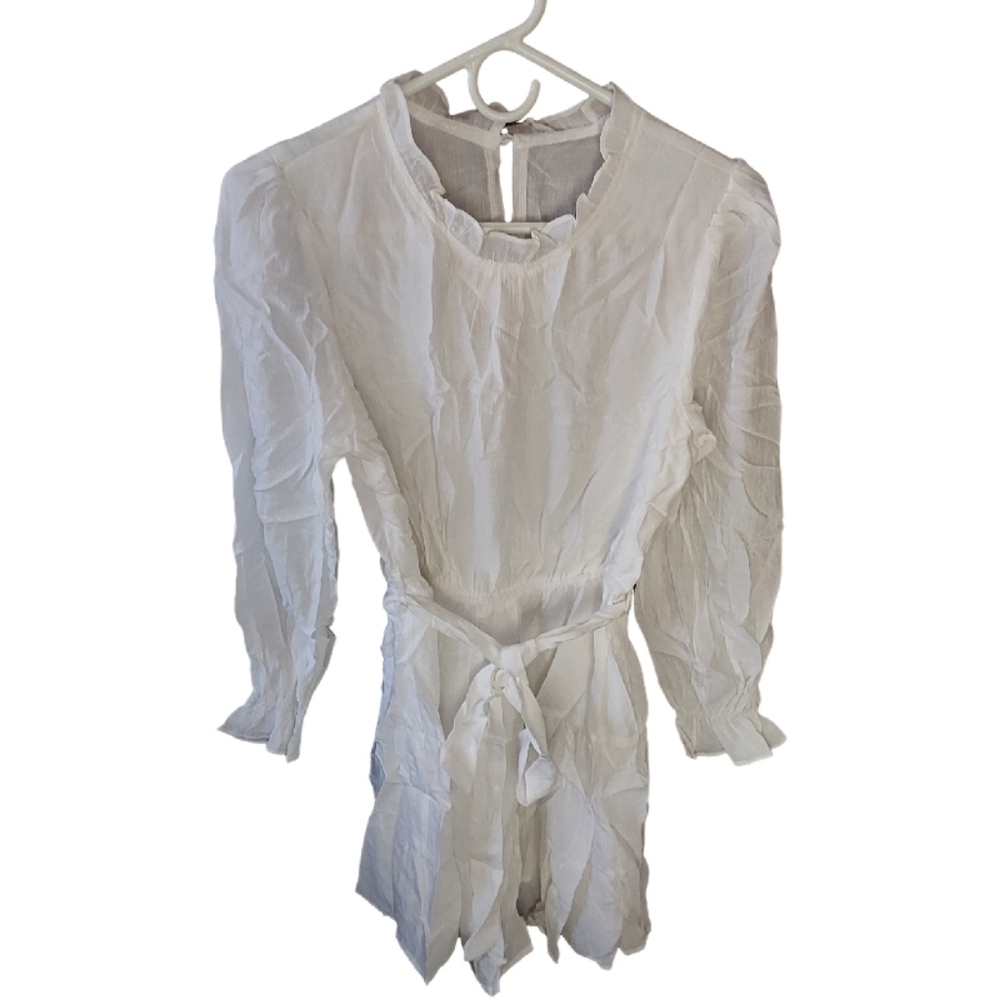 NWT- Womens White Dress Size Medium